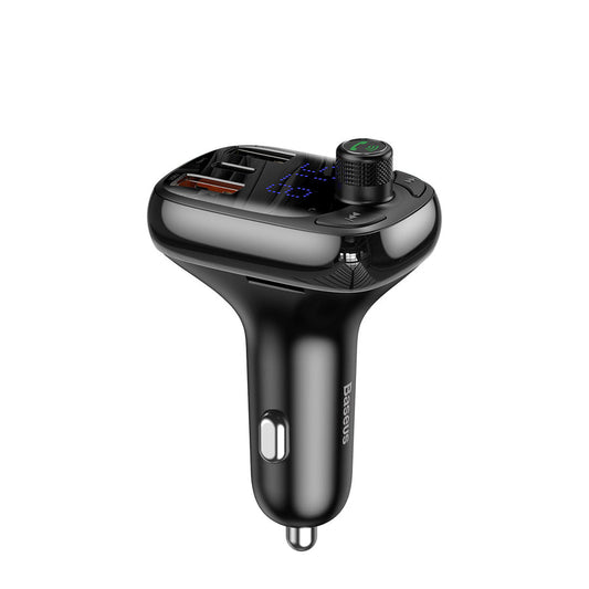 Baseus T Shaped S-13 Car Bluetooth MP3 Player (PPS Fast Charger Edition)